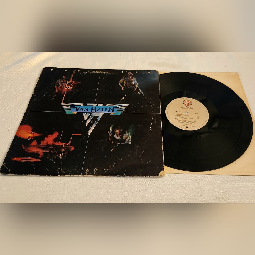 VAN HALEN Self Titled Debut Vinyl LP Original 1978 Record Warner Bros BSK3075